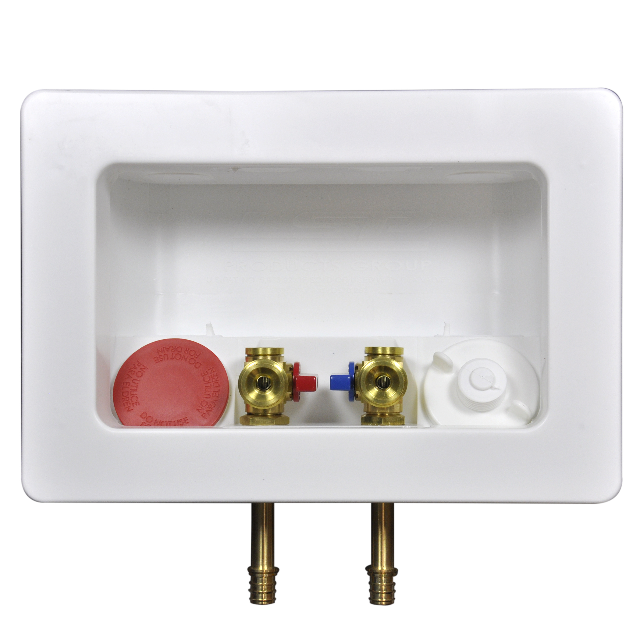 NEW LSP #WMOB-M 1/2" Brass Washing Machine Outlet Box 