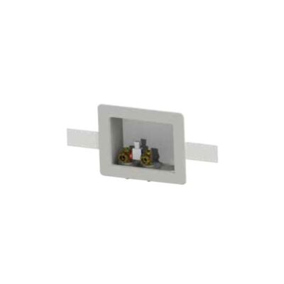 Plastic Switch Hitter® Outlet Box With Plastic Simplex Handle