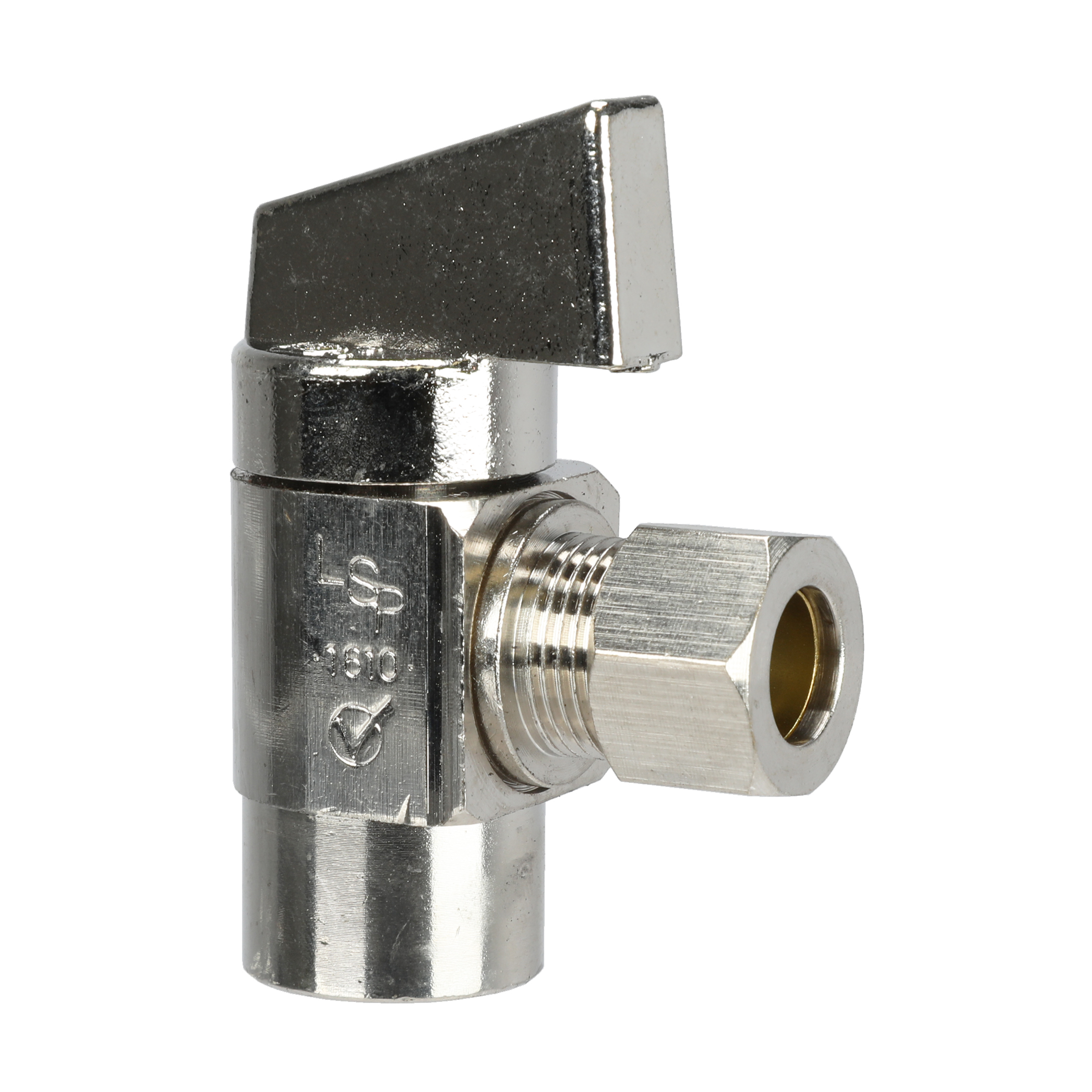 AK 15 mm Compression Angle Isolating Valve 