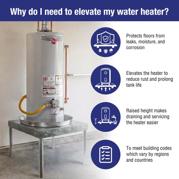 Galvanized Water Heater Stands